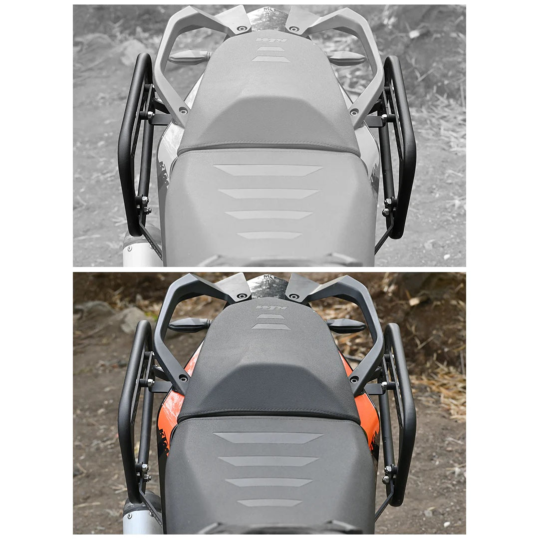 VIATERRA SADDLEBAG RACK FOR KTM ADVENTURE 250/390 (2020-2024) - AH Helmets