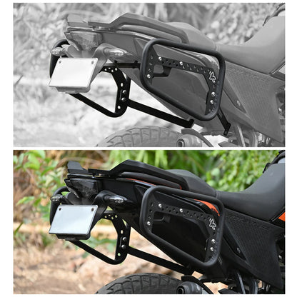 VIATERRA SADDLEBAG RACK FOR KTM ADVENTURE 250/390 (2020-2024) - AH Helmets