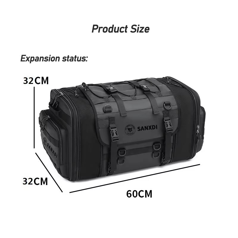 MH MOTO AQUA TURTLE TAIL BAG 60L