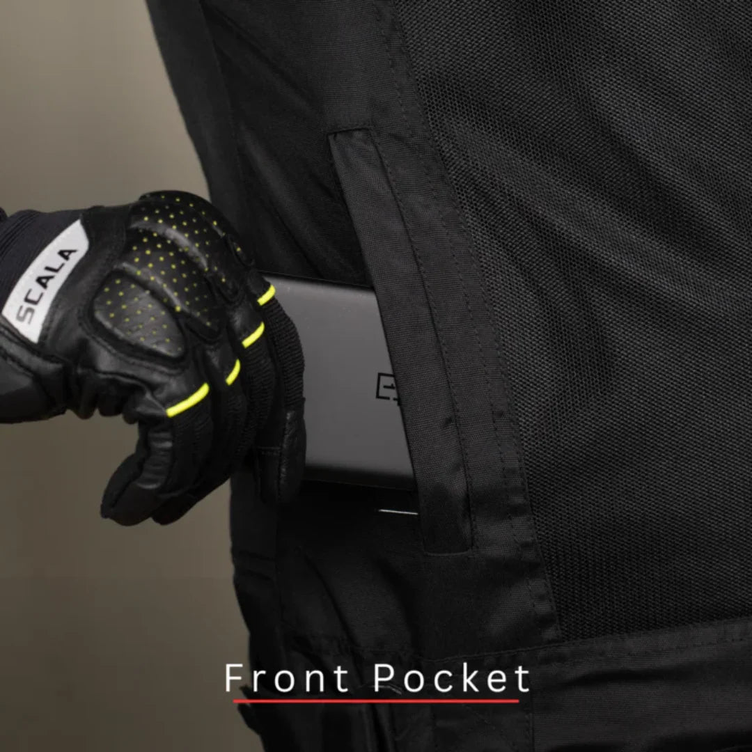 Scala Blaze Riding Jacket - Black