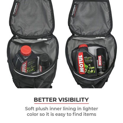 ViaTerra Seaty Motorcycle Tailbag - AH Helmets