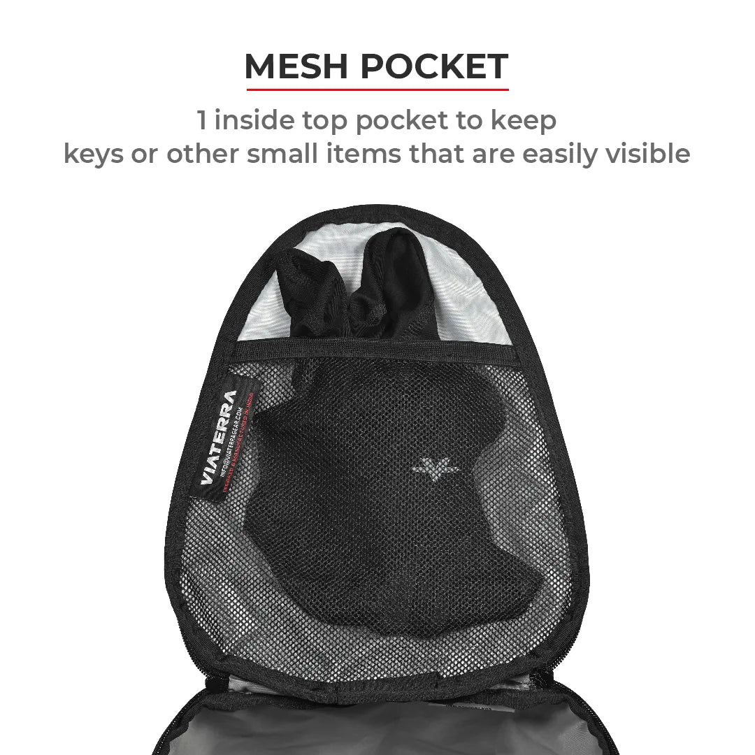 ViaTerra Seaty Motorcycle Tailbag - AH Helmets