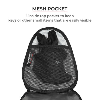 ViaTerra Seaty Motorcycle Tailbag - AH Helmets