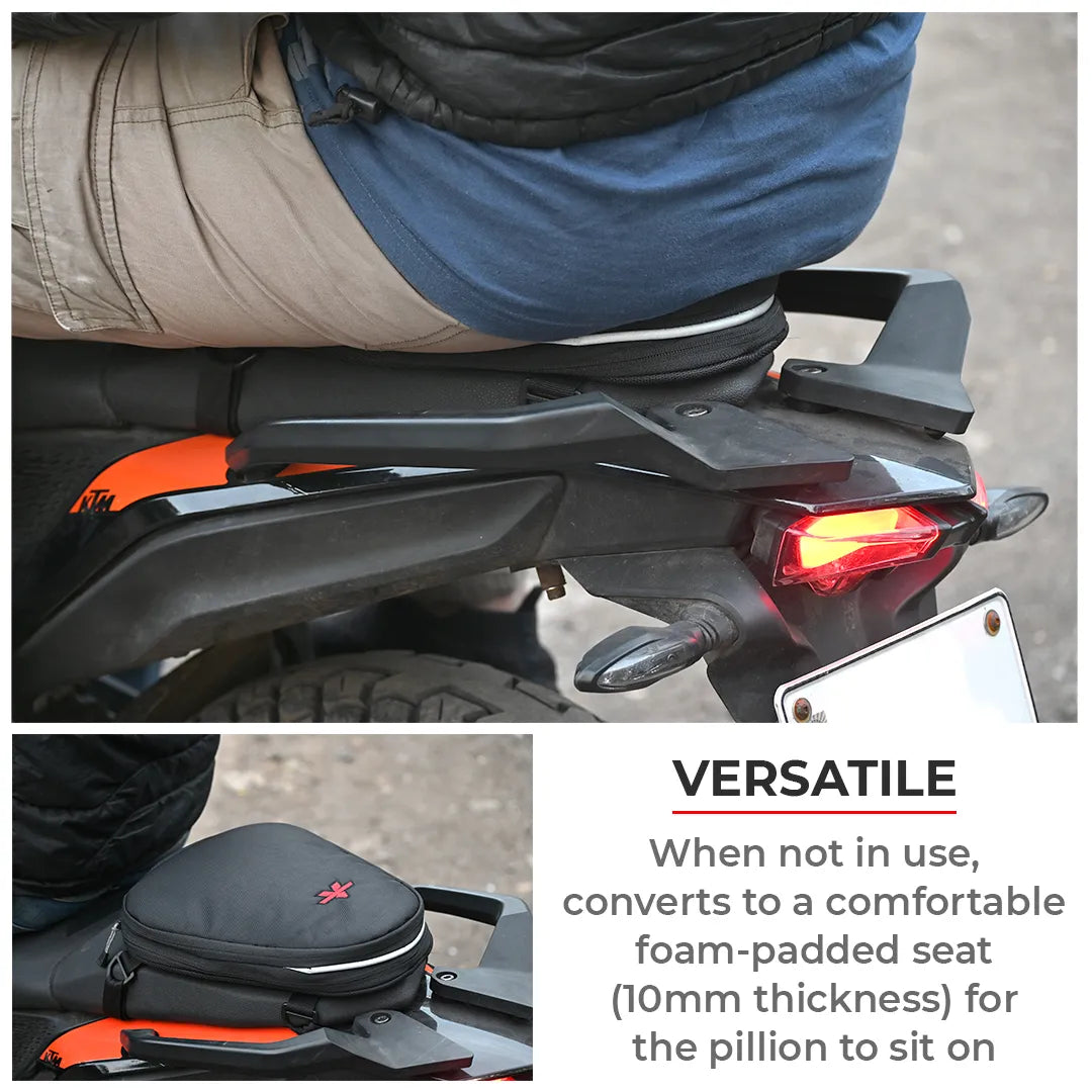 ViaTerra Seaty Motorcycle Tailbag - AH Helmets