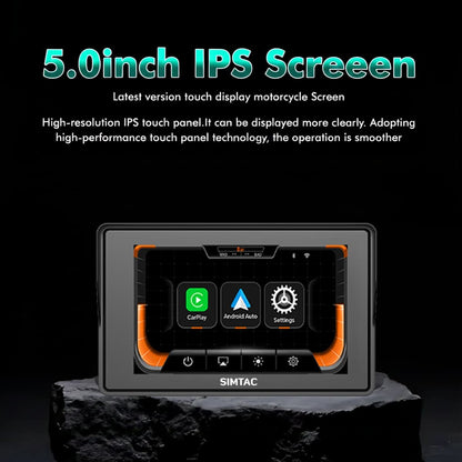 Simtac motorcycle GPS CarPlay & Android Auto system – M2