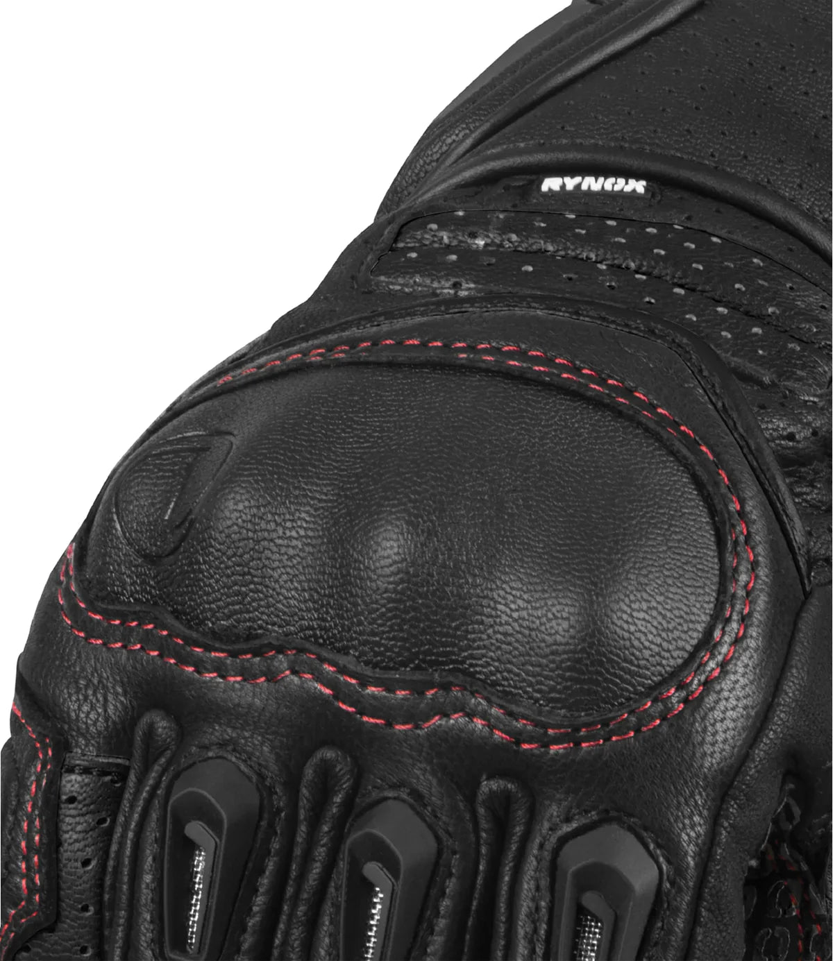 Rynox Storm Evo 3 Red Gloves - AH Helmets