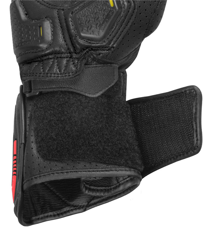 Rynox Storm Evo 3 Red Gloves - AH Helmets