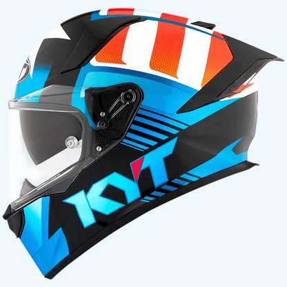 KYT R2R Pro Gloss Straight Helmet