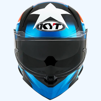KYT R2R Pro Gloss Straight Helmet