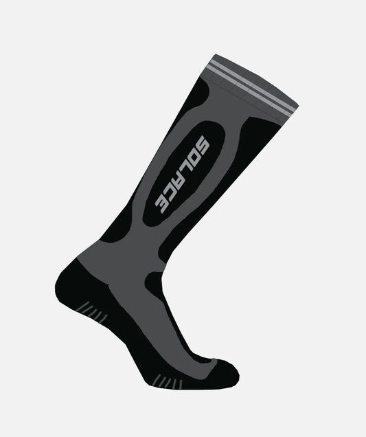 SOLACE SUSKA CORE WP SOCKS BLACK&GREY