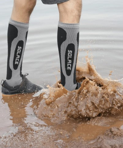 SOLACE SUSKA CORE WP SOCKS BLACK&GREY