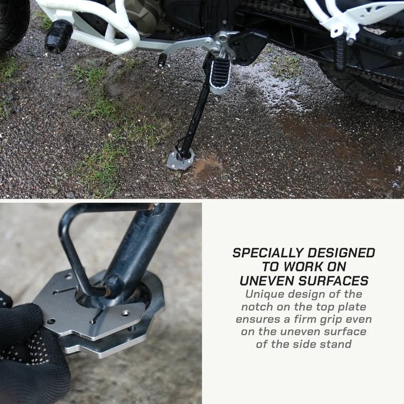 Viaterra TVS APACHE RTX 300 Side Stand Shoe