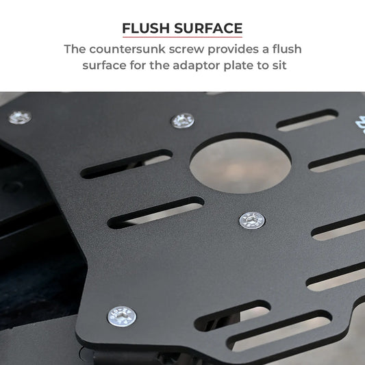 VIATERRA TOP BOX ADAPTER PLATE FOR KTM ADVENTURE 250/390 (2020-2024) - AH Helmets