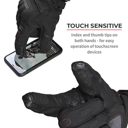 ViaTerra Tundra – Waterproof Black Gloves - AH Helmets