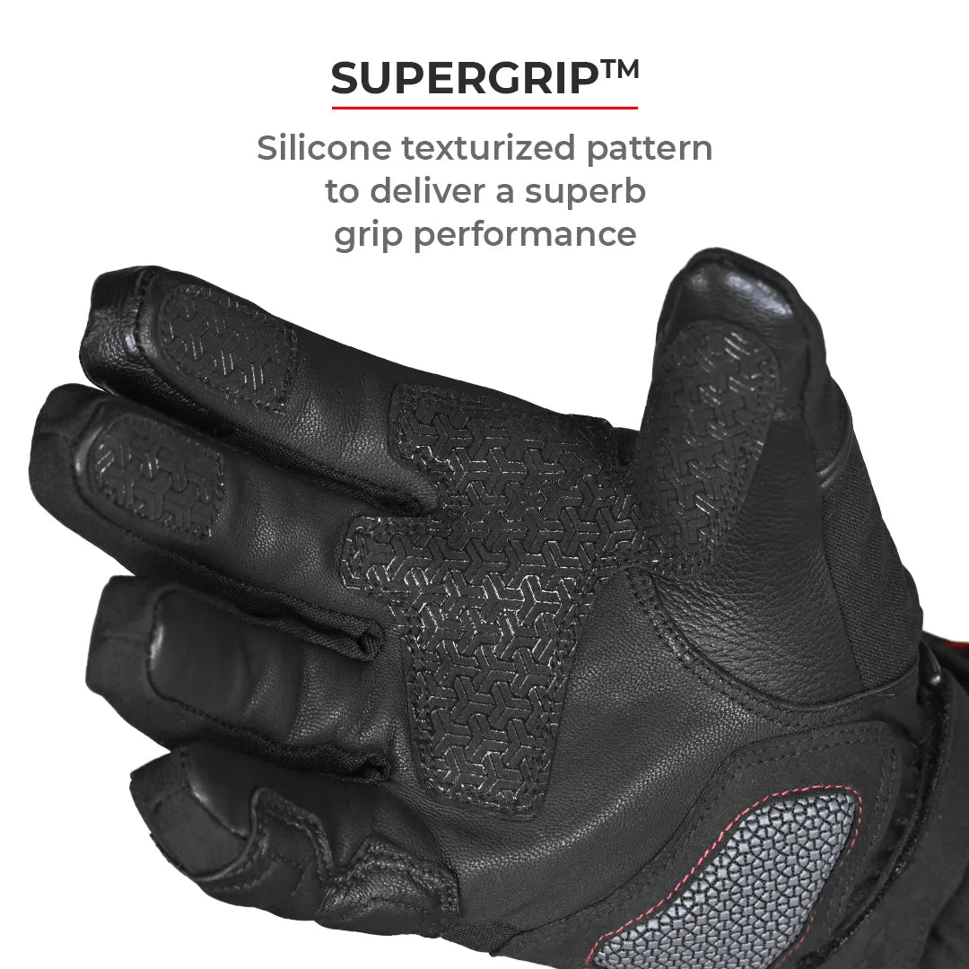 ViaTerra Tundra – Waterproof Black Gloves - AH Helmets