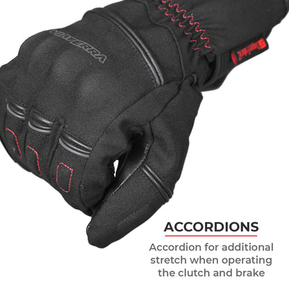 ViaTerra Tundra – Waterproof Black Gloves - AH Helmets