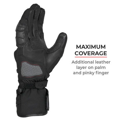 ViaTerra Tundra – Waterproof Black Gloves - AH Helmets