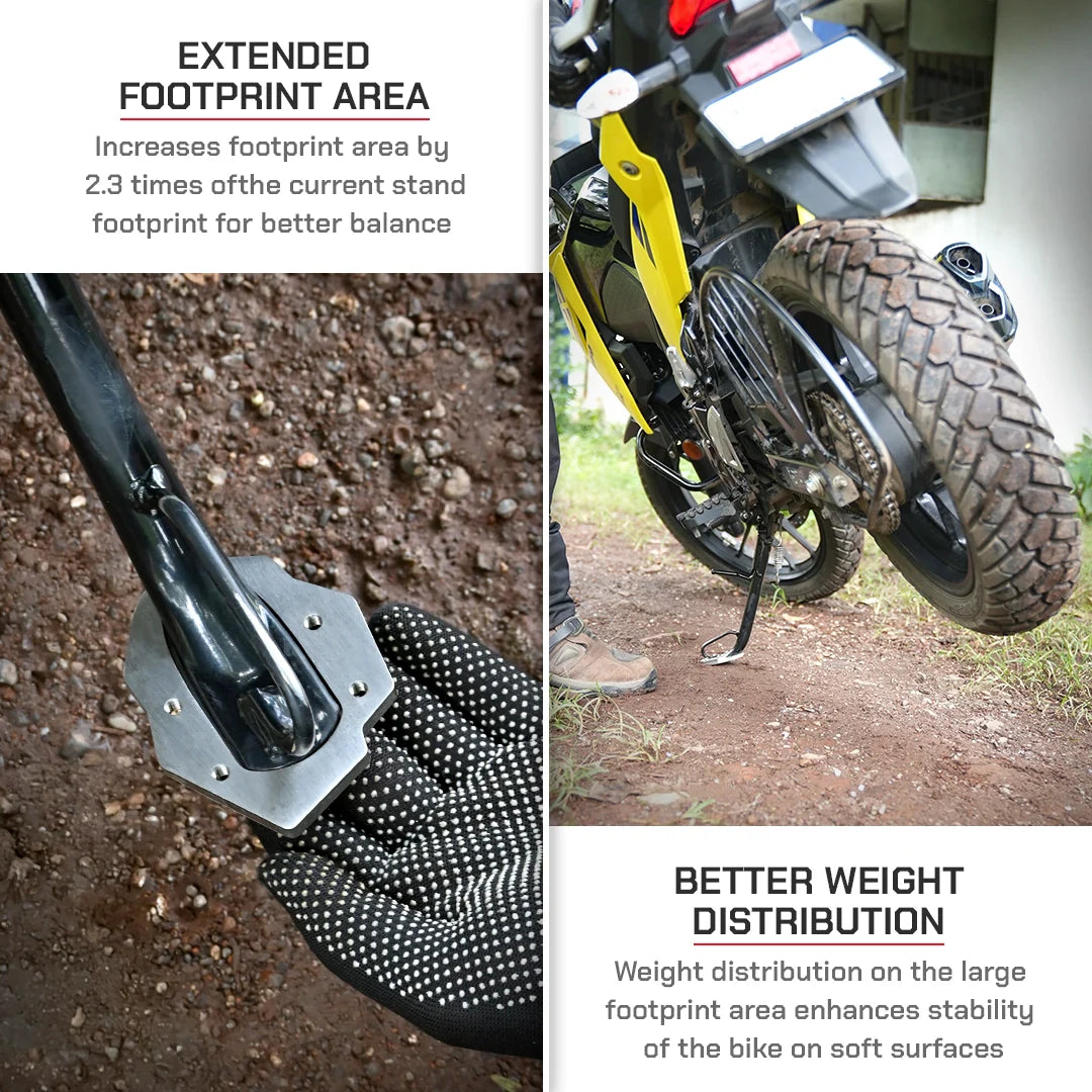 Viaterra Suzuki V-strom sx sidestand shoe