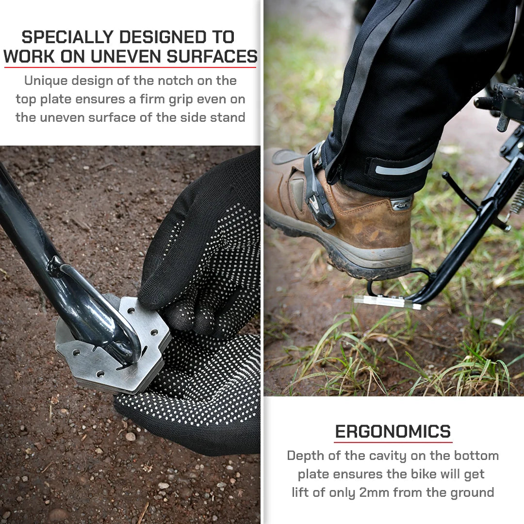 Viaterra Suzuki V-strom sx sidestand shoe