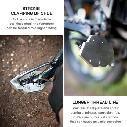 Viaterra Suzuki V-strom sx sidestand shoe