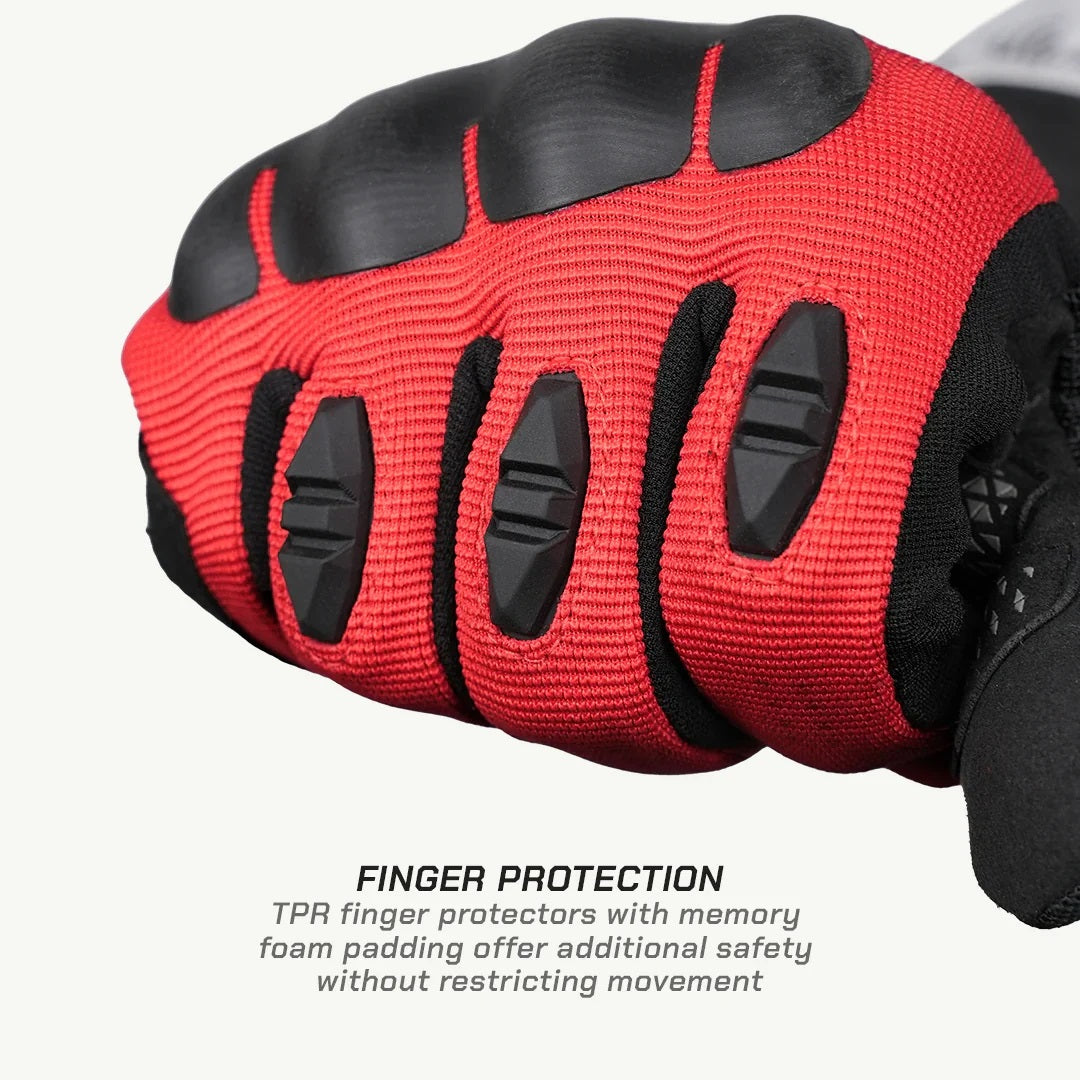 ViaTerra Miller Urban Riding Gloves-Black