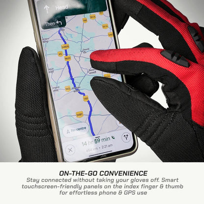 ViaTerra Miller Urban Riding Gloves-Black
