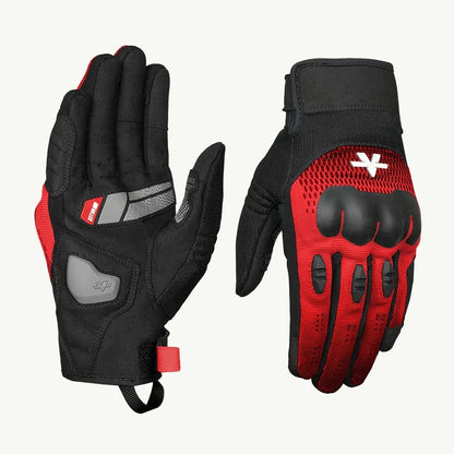 ViaTerra Miller Urban Riding Gloves-Red