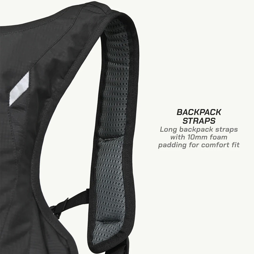 VIATERRA MARINE NEO V4 HYDRATION PACK WITH 2L BLADDER (BLACK)
