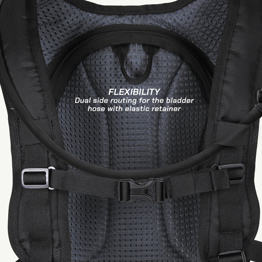 VIATERRA MARINE NEO V4 HYDRATION PACK WITH 2L BLADDER (BLACK)