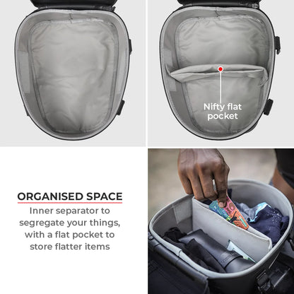 ViaTerra 100% waterproof tail/Seat bag 6L (Universal)