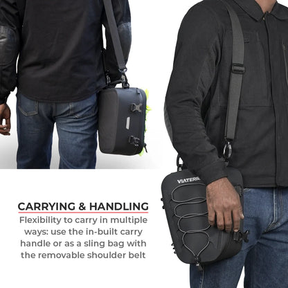 ViaTerra 100% waterproof tail/Seat bag 6L (Universal)