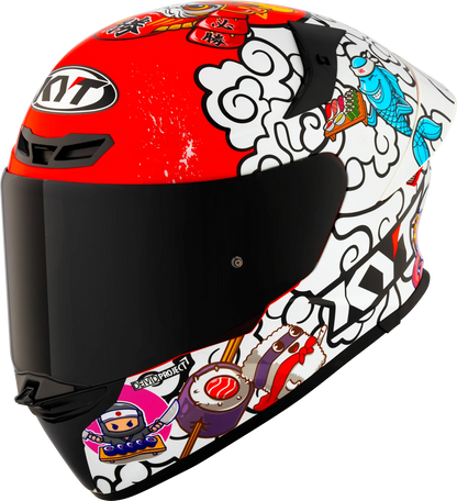 KYT TT Revo Sushi Time Gloss Helmet