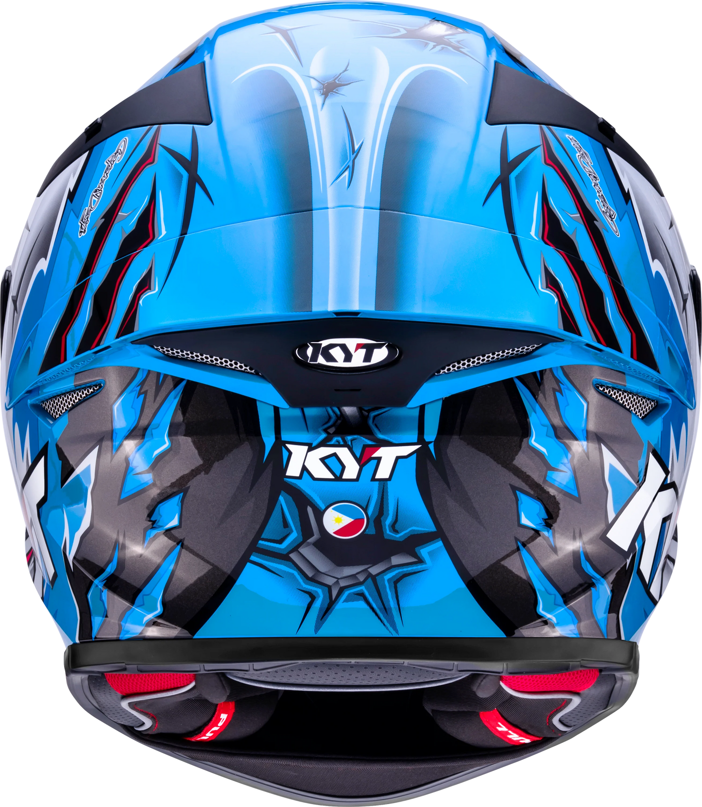 KYT TT Revo Megalodon Gloss Helmet