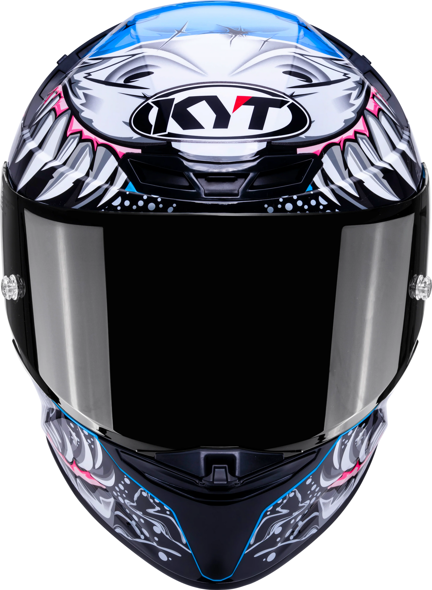 KYT TT Revo Megalodon Gloss Helmet