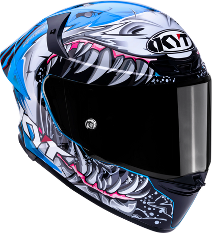 KYT TT Revo Megalodon Gloss Helmet