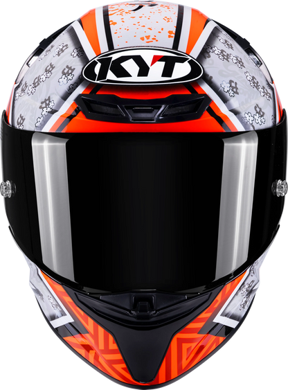 KYT TT Revo Gino Rea Replica Gloss Helmet