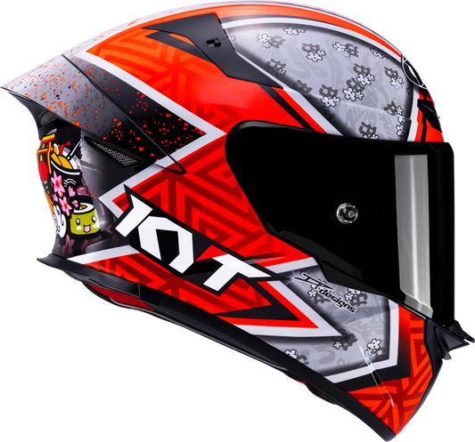 KYT TT Revo Gino Rea Replica Gloss Helmet
