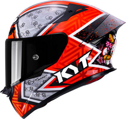 KYT TT Revo Gino Rea Replica Gloss Helmet