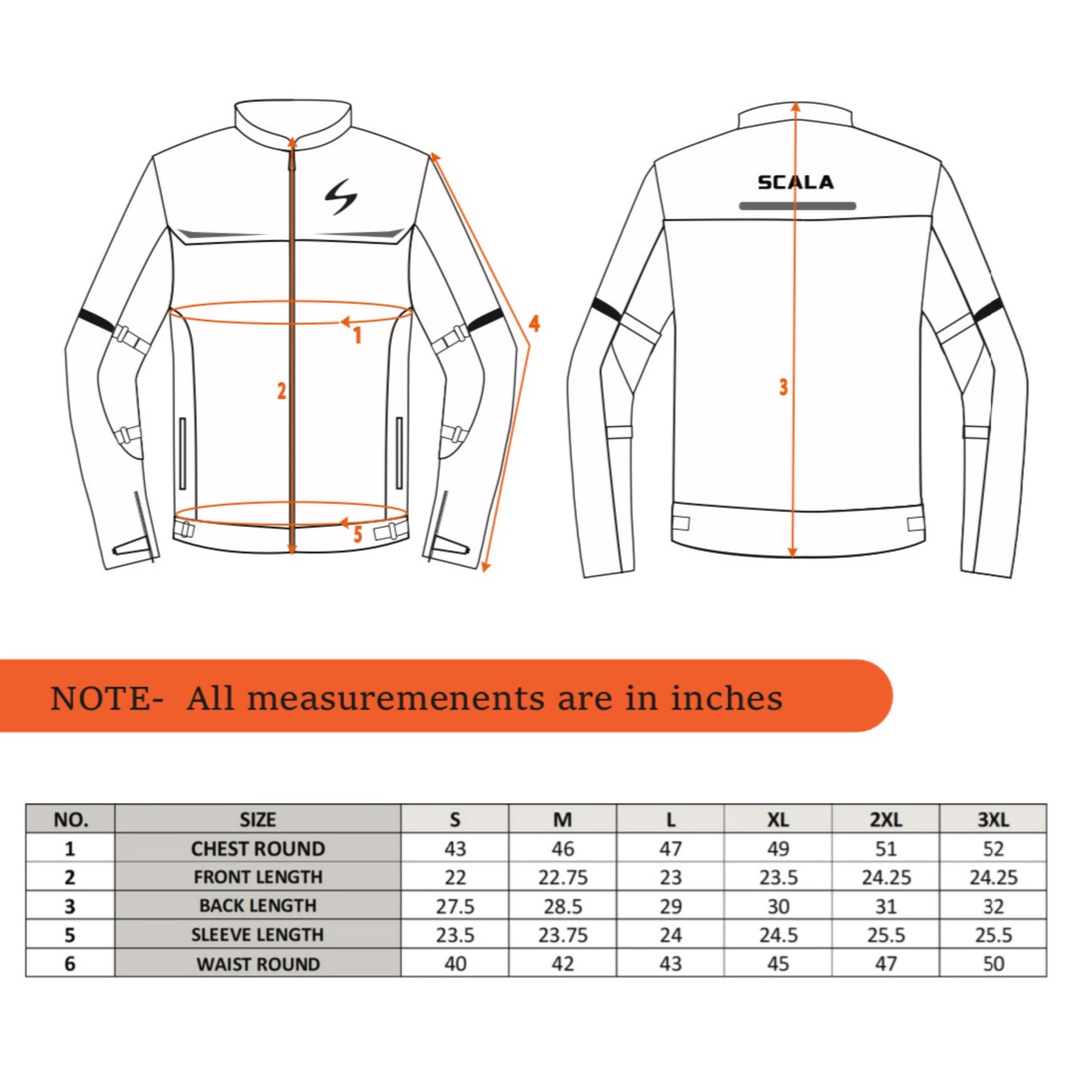 Scala Blaze Riding Jacket - Black