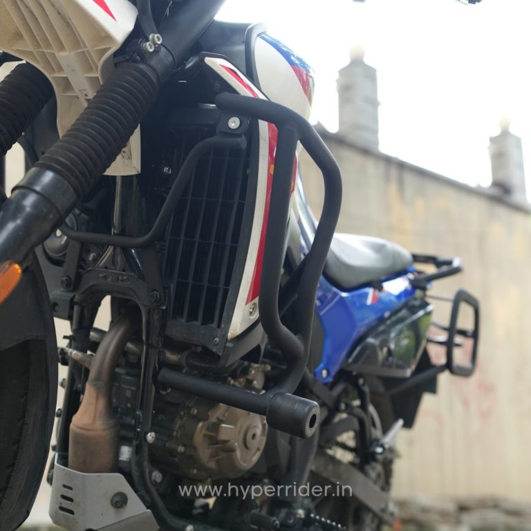 Hyperrider Crash Guard with Grab Slider for Hero Xpulse 210 – Upper