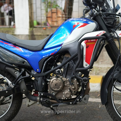 Hyperrider Crash Guard with Grab Slider for Hero Xpulse 210 – Upper