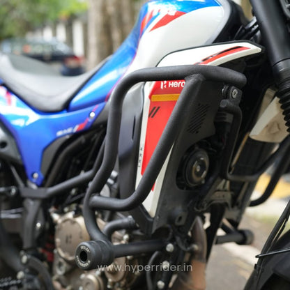 Hyperrider Crash Guard with Grab Slider for Hero Xpulse 210 – Upper