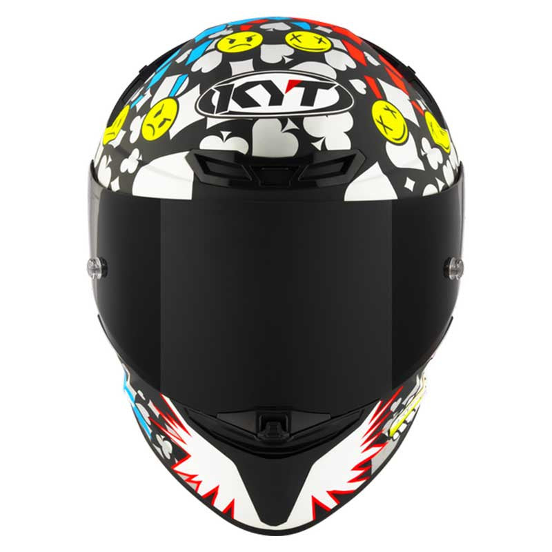 KYT TT Revo Riccardo Rossi 2022 Replica Matt Helmet - AH Helmets