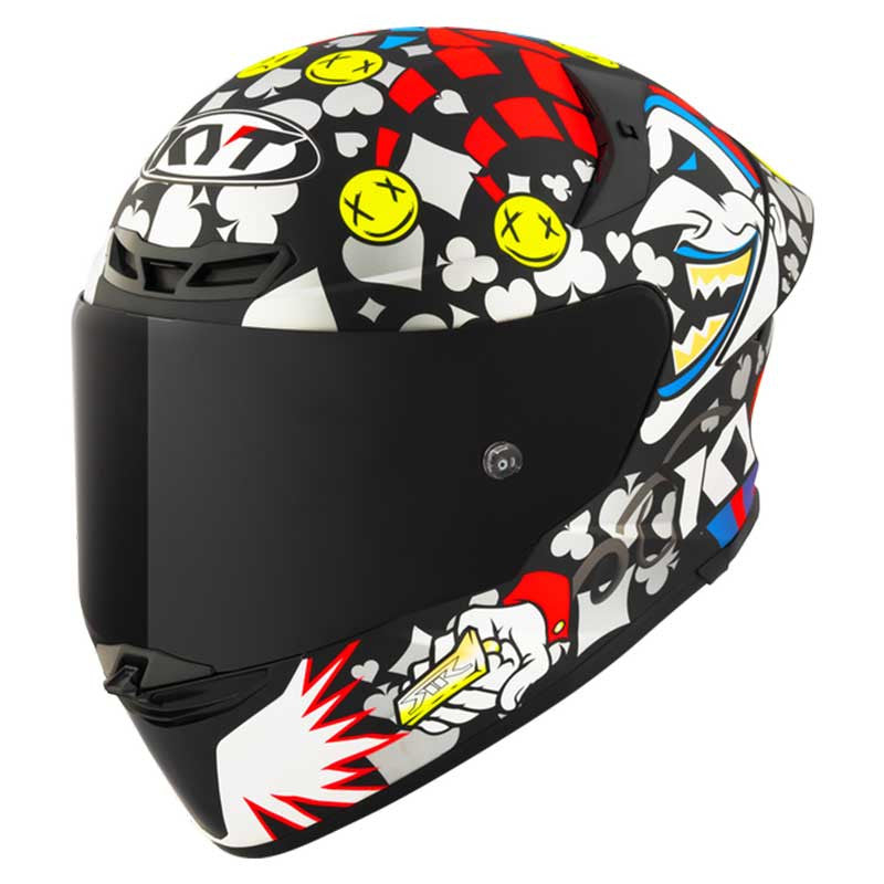 KYT TT Revo Riccardo Rossi 2022 Replica Matt Helmet - AH Helmets