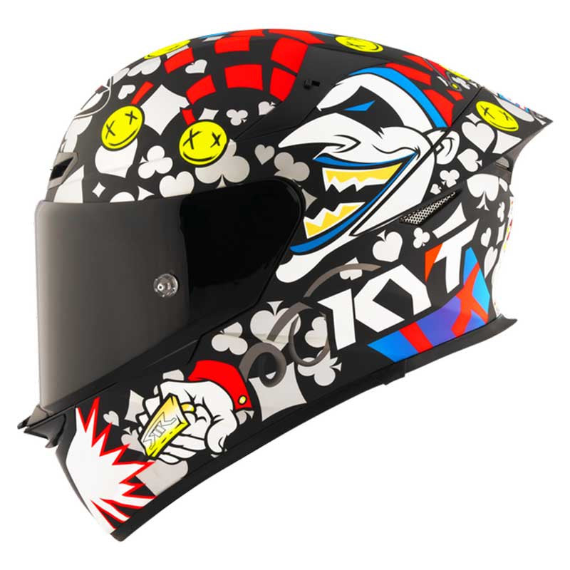 KYT TT Revo Riccardo Rossi 2022 Replica Matt Helmet - AH Helmets