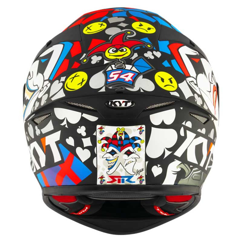 KYT TT Revo Riccardo Rossi 2022 Replica Matt Helmet - AH Helmets