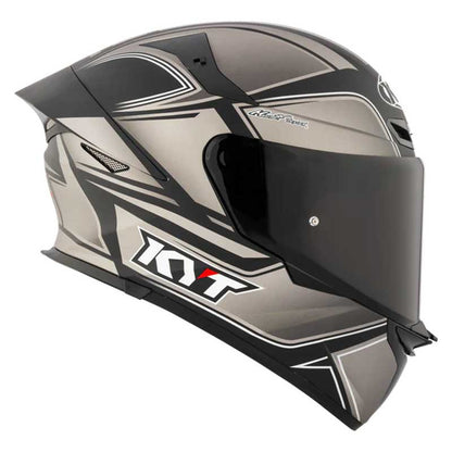 KYT TT Revo Tourist Cool Matt Grey Helmet
