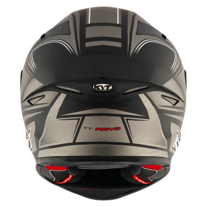 KYT TT Revo Tourist Cool Matt Grey Helmet