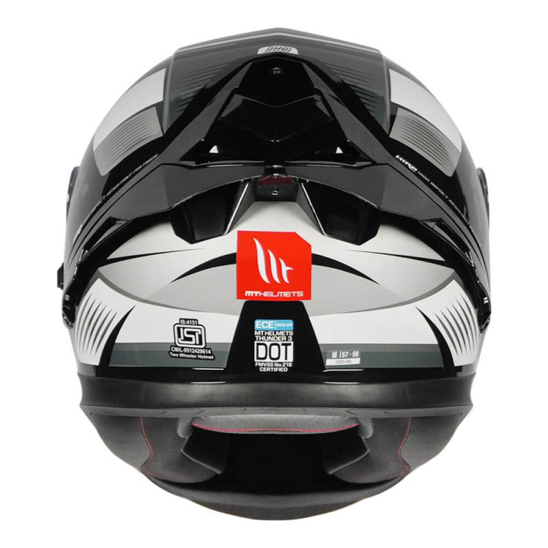 MT Thunder3 Pro Synthex Gloss Grey Helmet