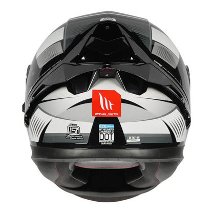 MT Thunder3 Pro Synthex Gloss Grey Helmet